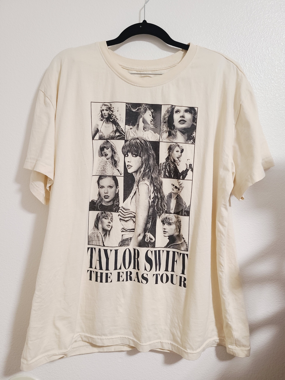 Taylor Swift Cream Graphic Eras Tour Tee